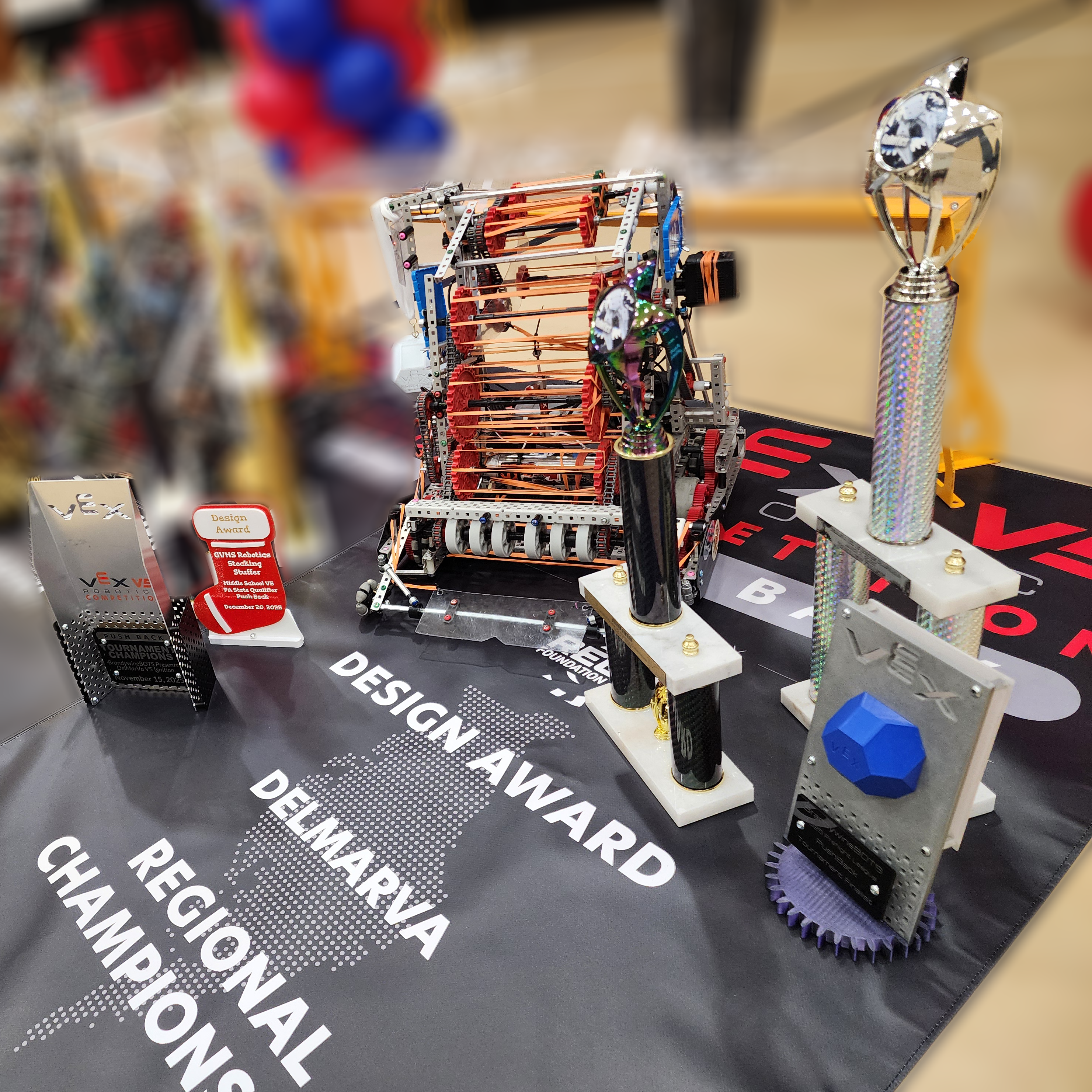 9089X VR5 Team with Awards, Going to VEX Worlds in 2026
